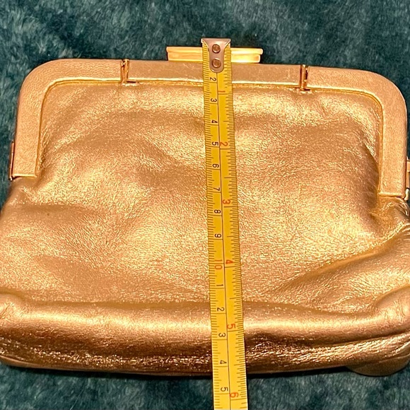 Prada Metallic Gold Clutch - Picture 6 of 8